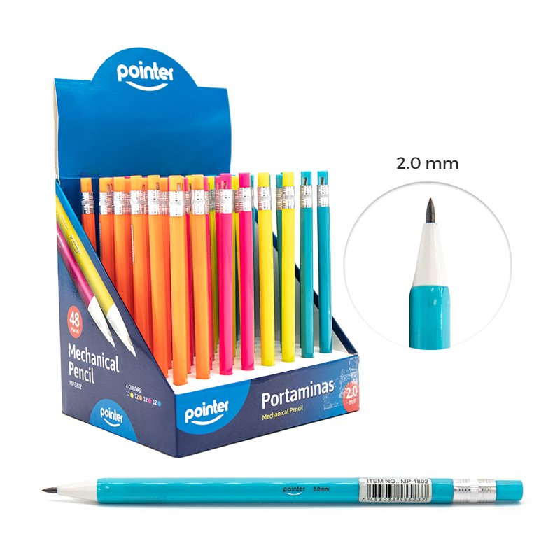 PORTAMINAS CUERPO PLASTICO 2.0MM