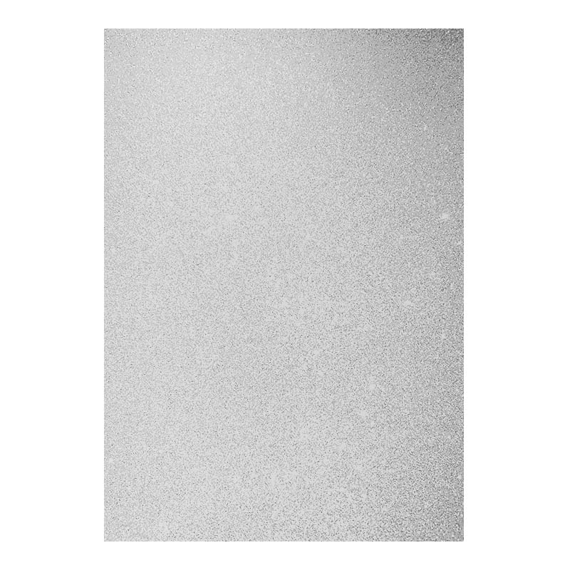 FOAMY ESCARCHADO PLATA ALPACA - GRANDE 60x80CM