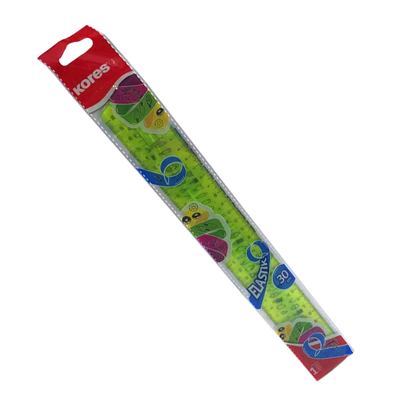 REGLA FLEXIBLE 30CM KORES