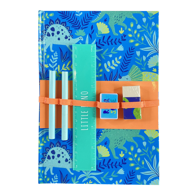 SET ESCOLAR - AGENDA DINOSAURIO