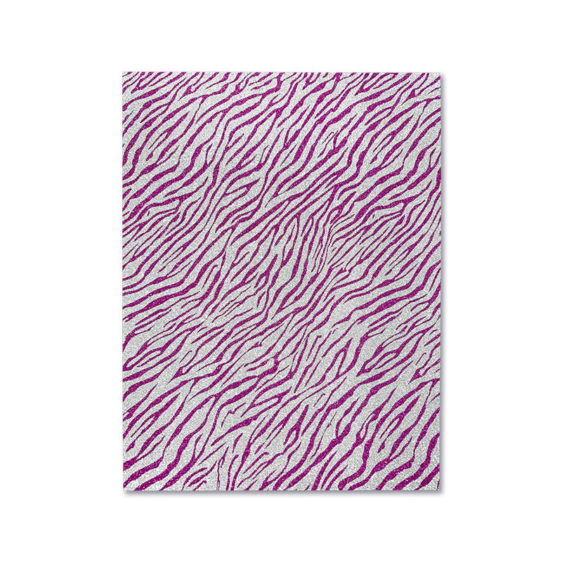 FOAMI ESTAMPADO FUCSIA CEBRA DOBLECARTA (40X60CM)