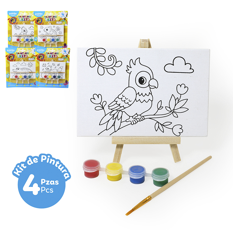 SET DE PINTURA INFANTIL (LIENZO)