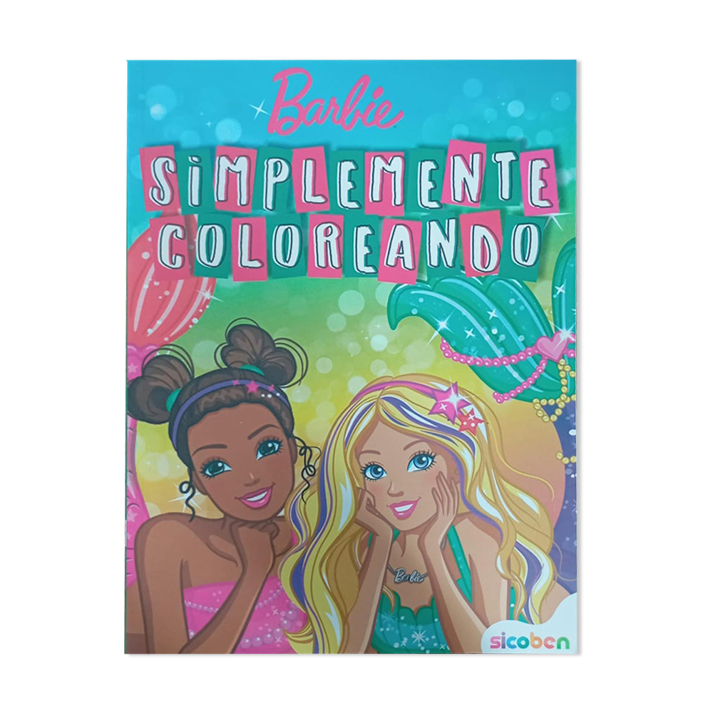 SIMPLEMENTE COLOREANDO BARBIE