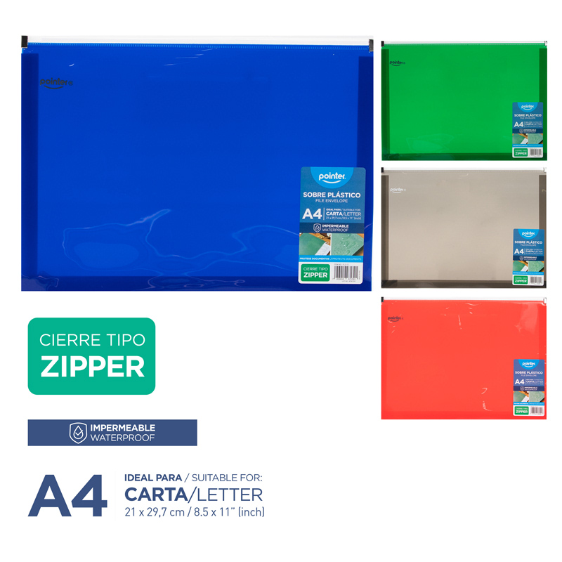 SOBRE PORTADOCUMENTOS A4 CARTA