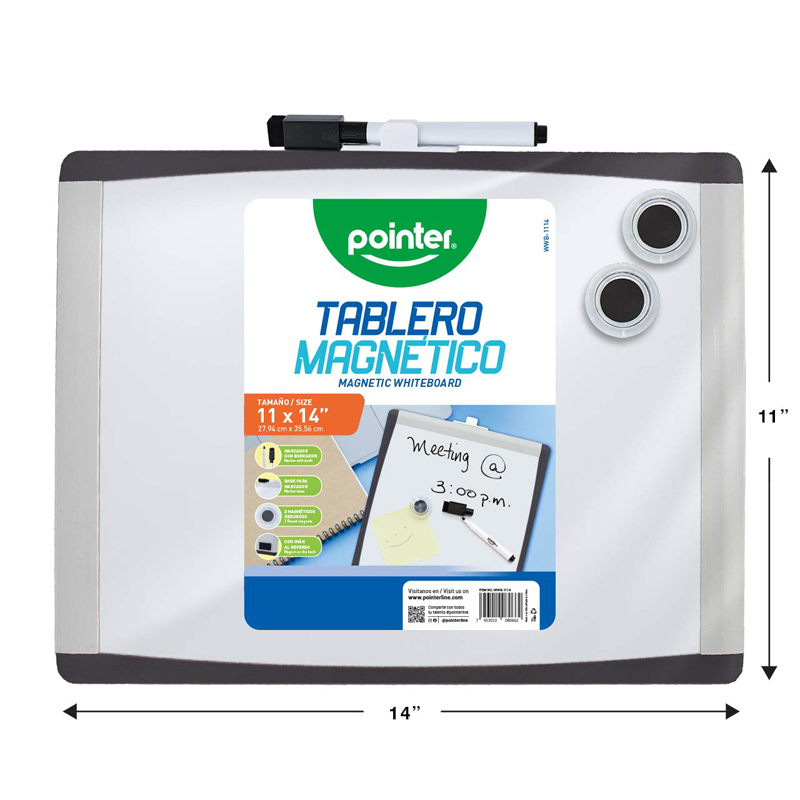 TABLERO BLANCO MAGNETICO 11x14 