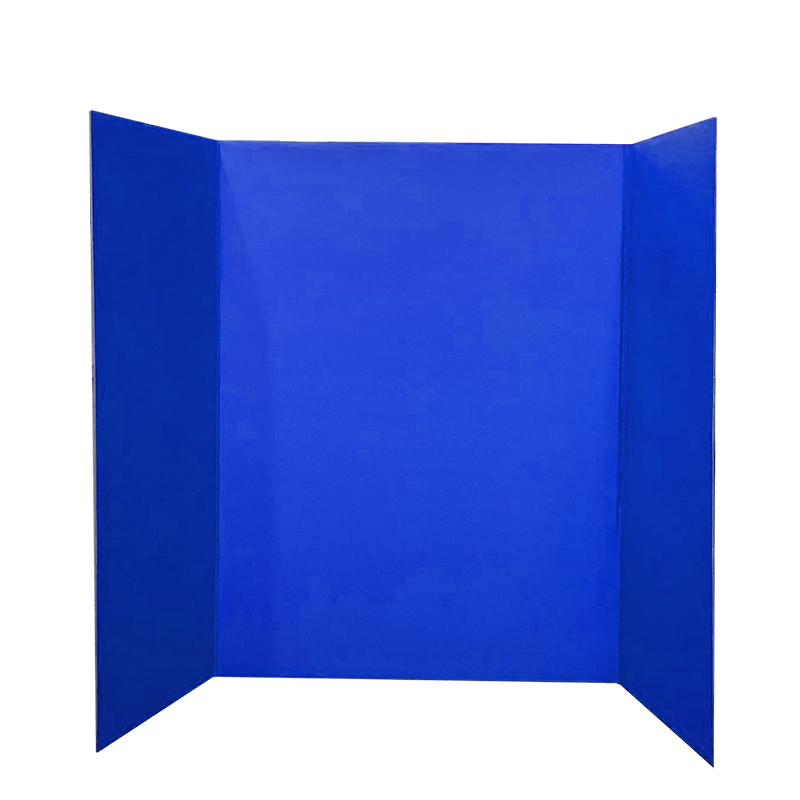 TABLERO TRIPTICO AZUL 102x71cm