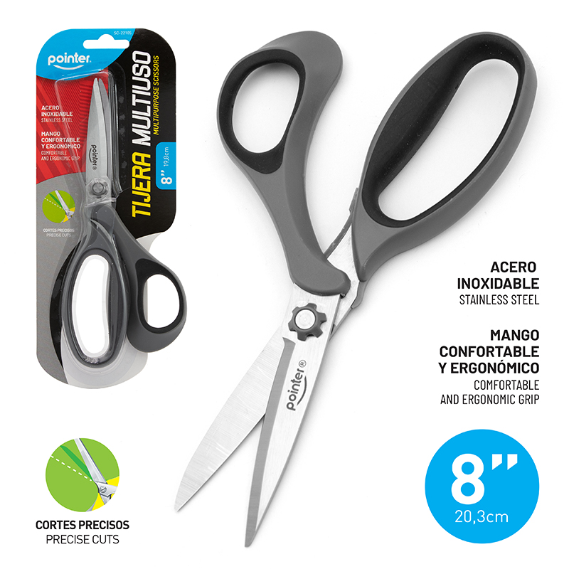 TIJERA MULTIUSO 8"