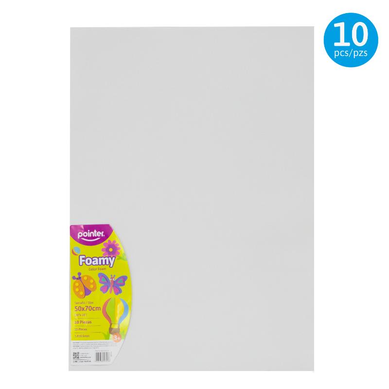 FOAMY LISO BLANCO - GRANDE (50x70CM)