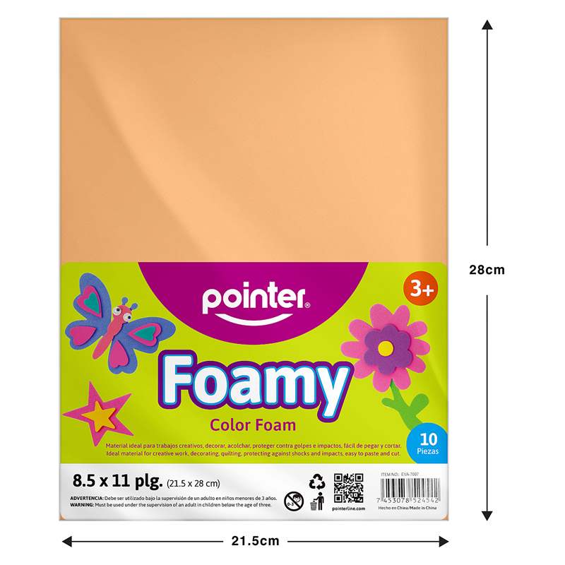 FOAMY LISO PIEL - CARTA (20x30CM)