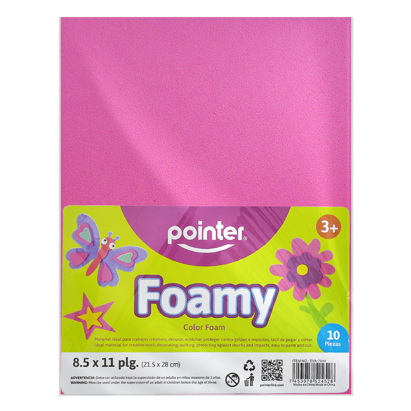 FOAMY LISO FUCSIA - CARTA (20x30CM)