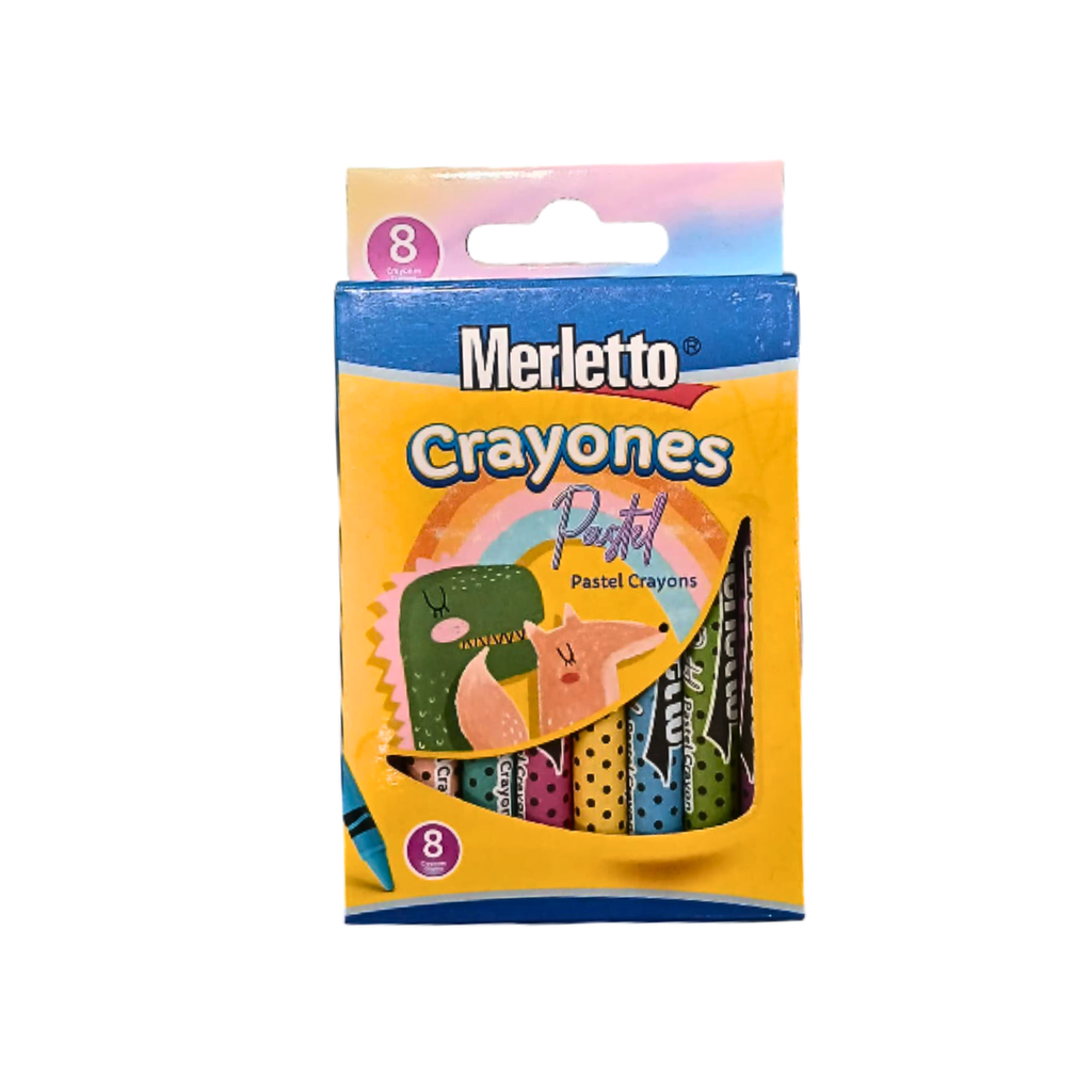 CRAYONES PASTELES x8UND