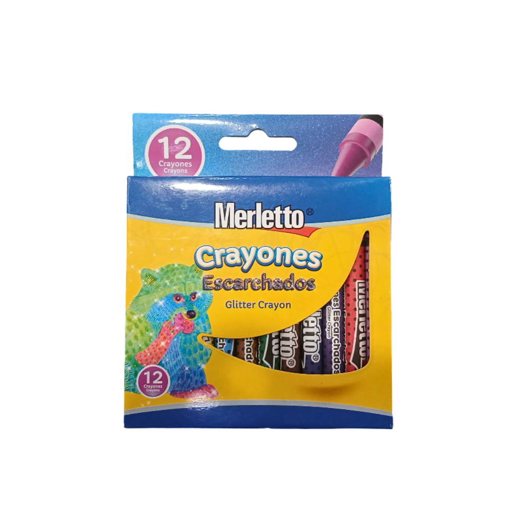 CRAYONES ESCARCHADOS x12UND