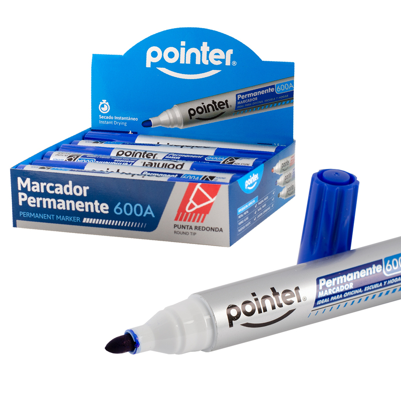 MARCADOR PERMANENTE (AZUL)