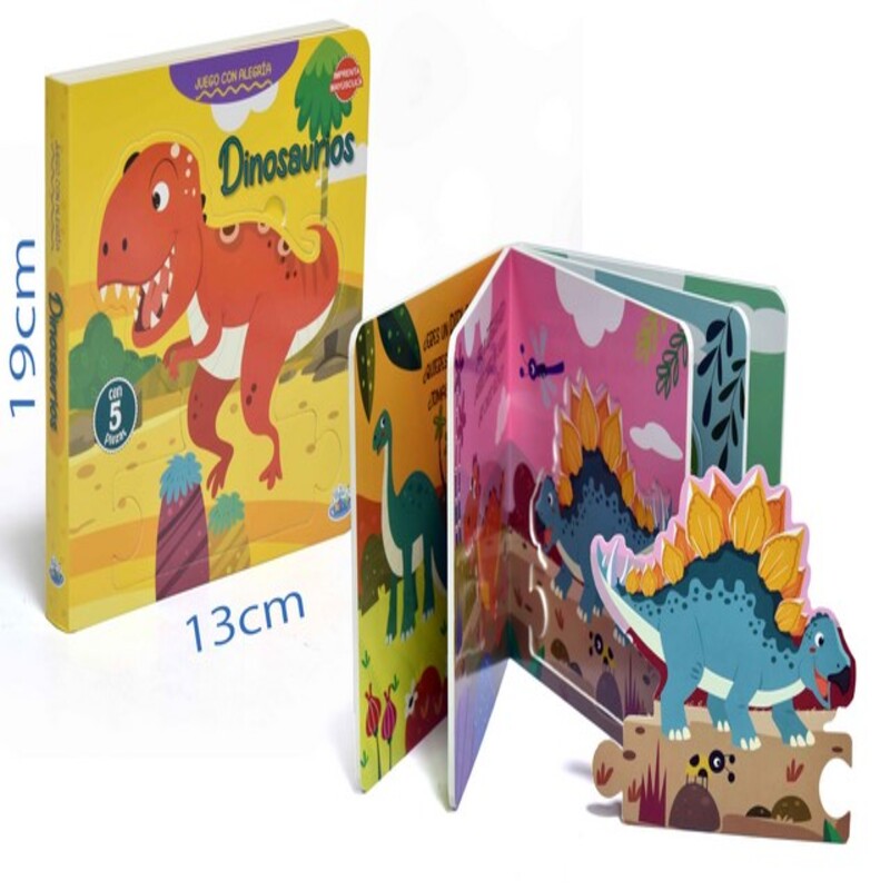 LIBRO DIDACTICO - JUEG. CON ALEGRIA- DINOSAURIOS