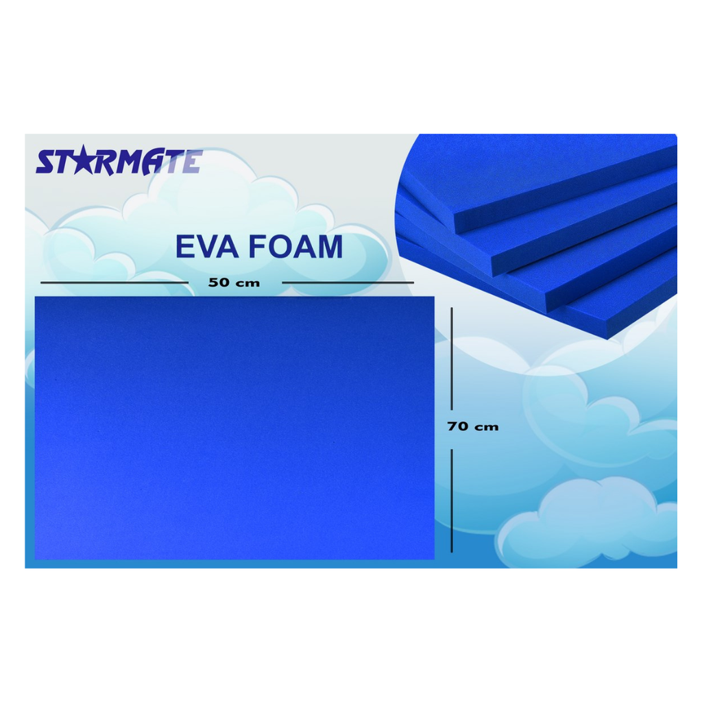 FOAMI LISO 50X70CM AZUL ROYAL