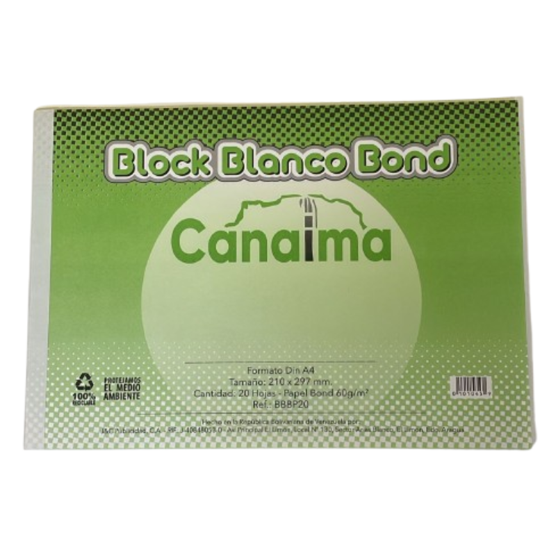 BLOCK BLANCO BOND DIN A4