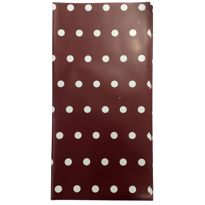 PAPEL COREANO OUYA BITONO OPACO LUNARES - CARMESI DORADO 58x58CM