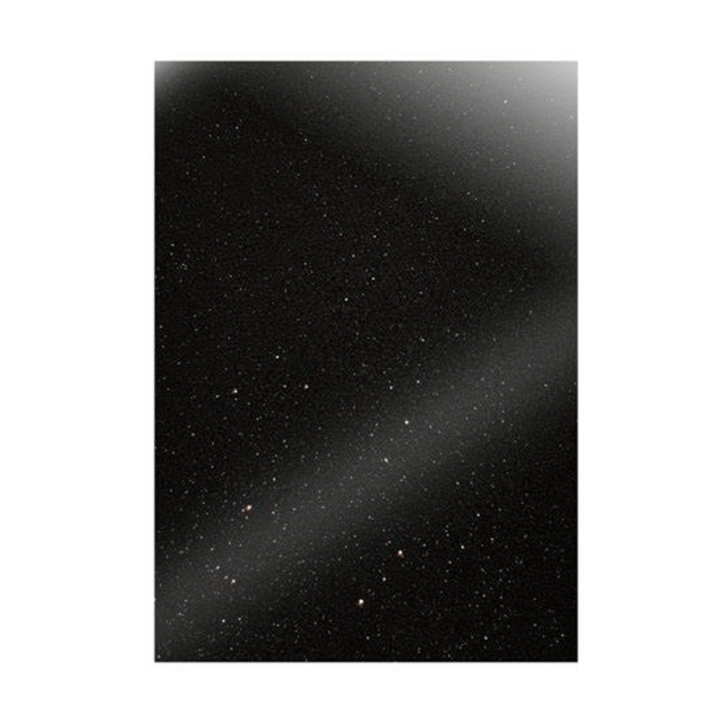 FOAMY ESCARCHADO NEGRO BASICO - GRANDE 60x80CM