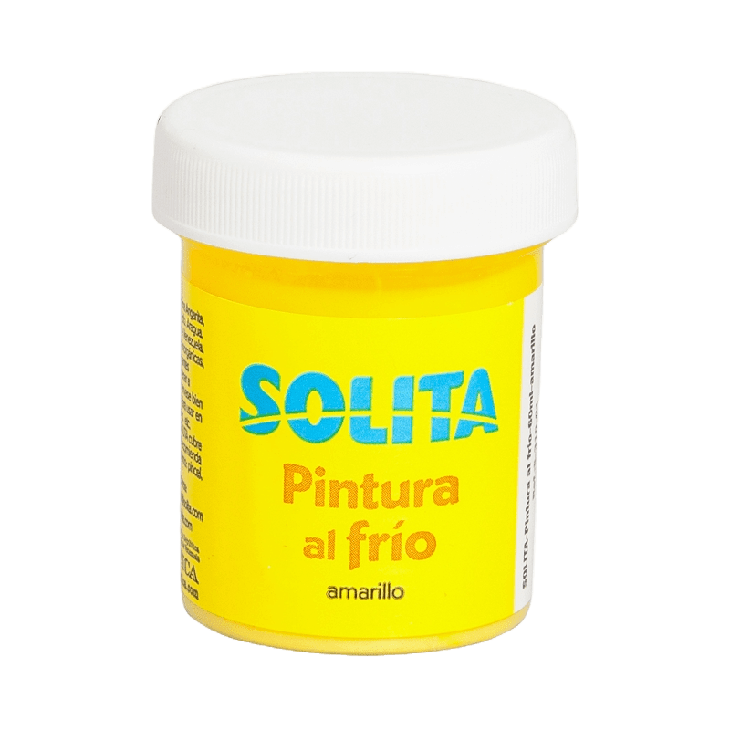 PINTURA AL FRIO AMARILLO SOLITA 60ML 