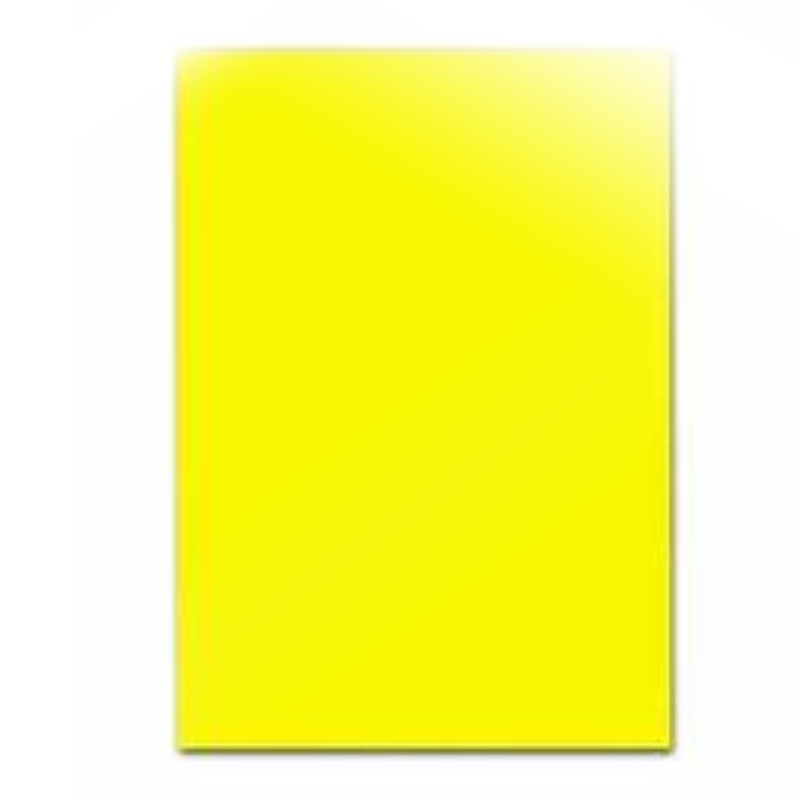 CARTULINA NEON AMARILLA 50X70