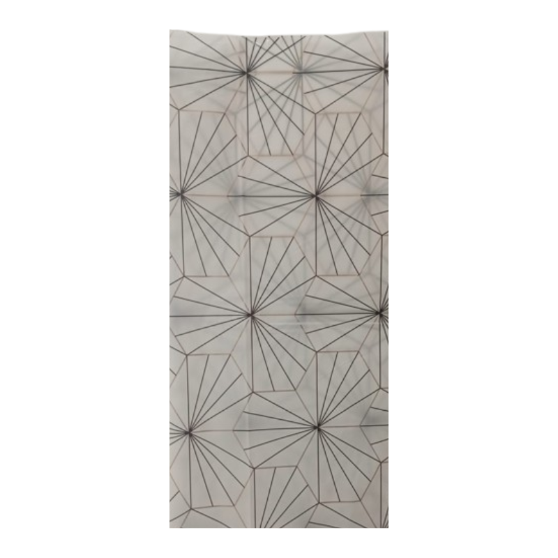 PAPEL KOREANO BITONO TRASNLUCIDO TELARAÑA NEGRO 60X60CM