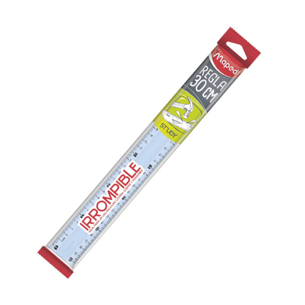 REGLA IRROMPIBLE 30CM