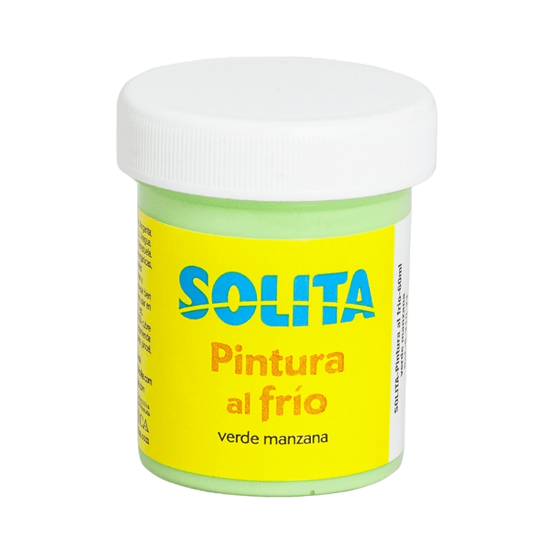 PINTURA AL FRIO SOLITA VERDE MANZANA