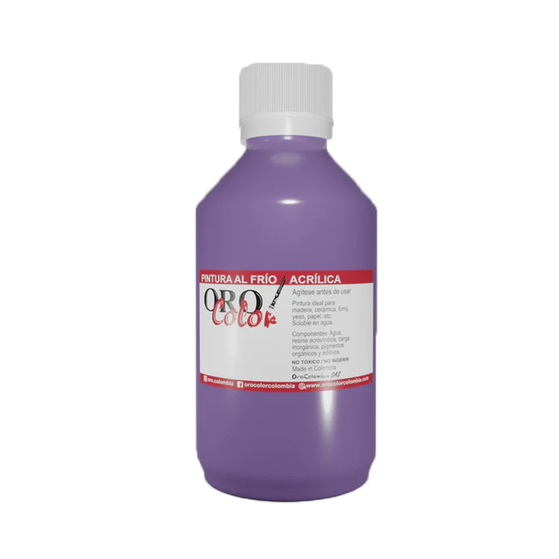 PINTURA AL FRIO VIOLETA SUAVE 250ML