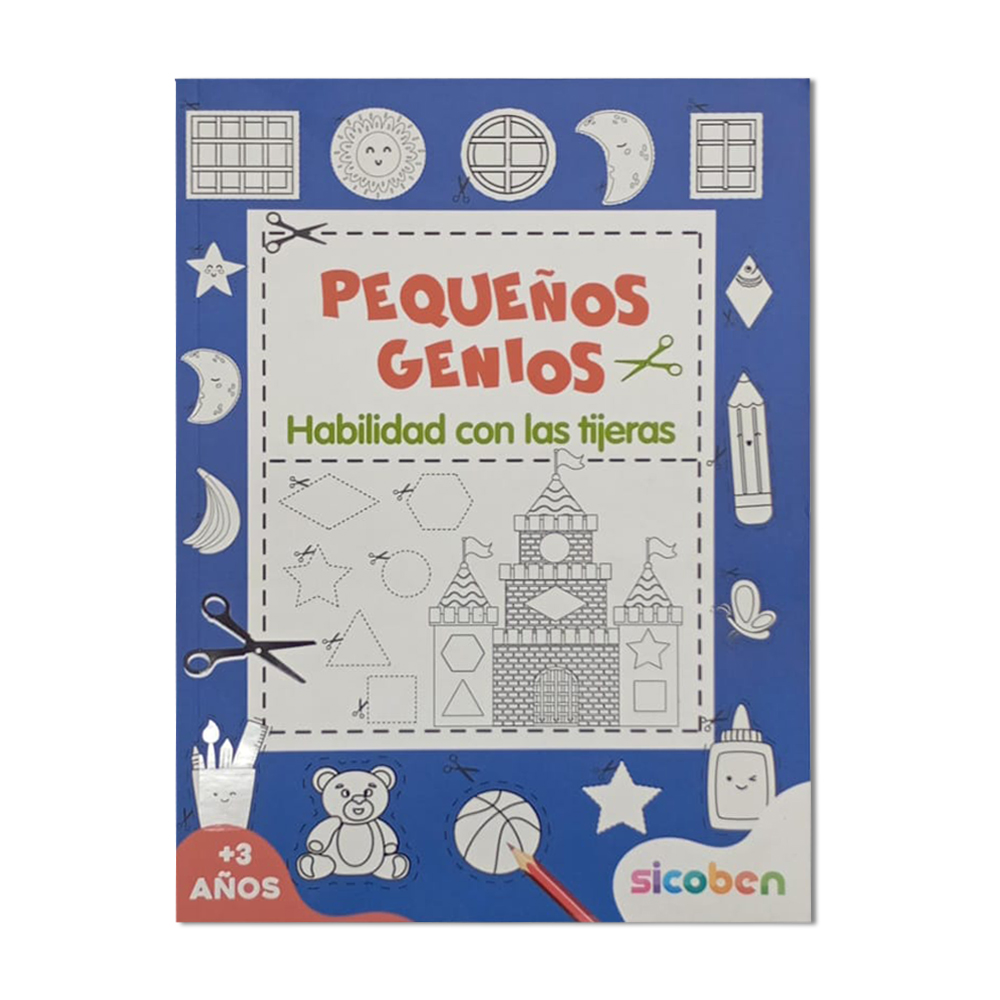 PEQUEÑOS GENIOS HABILIDAD CON LAS TIJERAS 