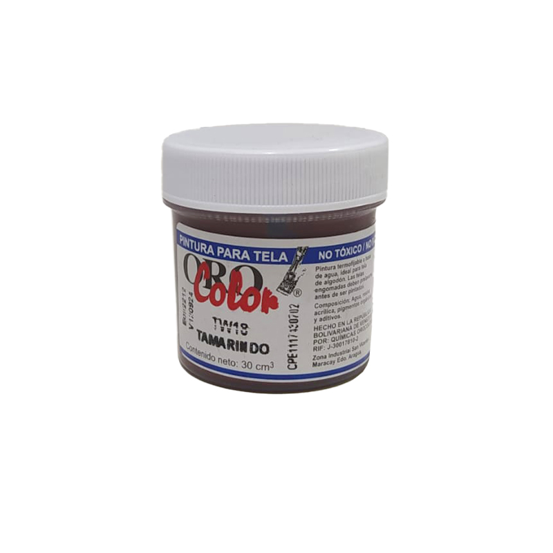PINTURA TEXTIL TAMARINDO 30ML