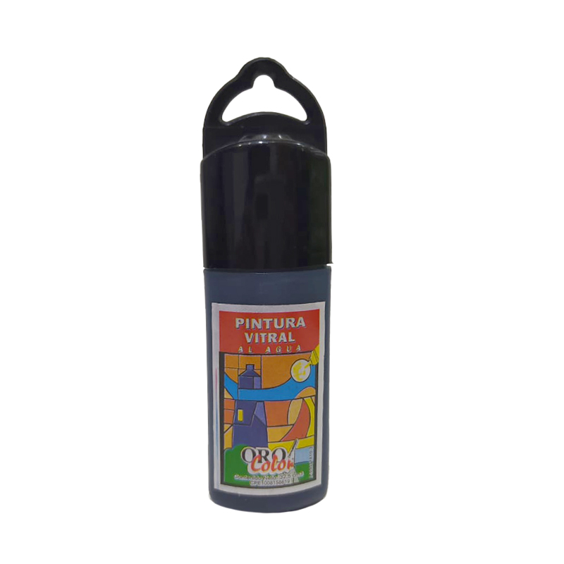 PINTURA VITRAL AL AGUA NEGRO 32,5ML