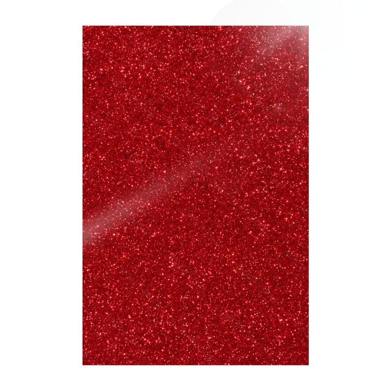 FOAMY ESCARCHADO ROJO RUBI - DOBLECARTA 30x40CM