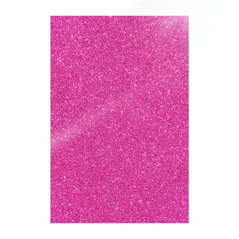 FOAMY ESCARCHADO ROSADO - DOBLECARTA 30x40CM