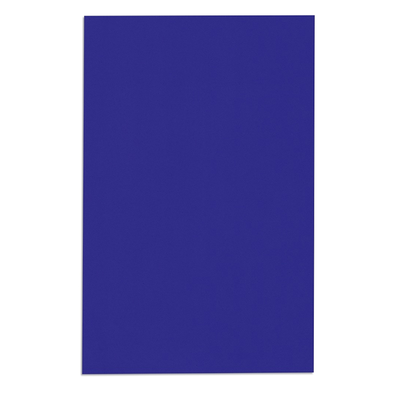 FOAMY DOBLE CARTA LISO AZUL ELECTRICO 