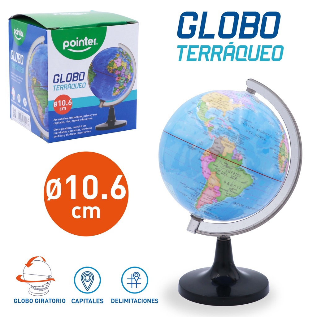 GLOBO TERRAQUEO(MAPA MUNDI)