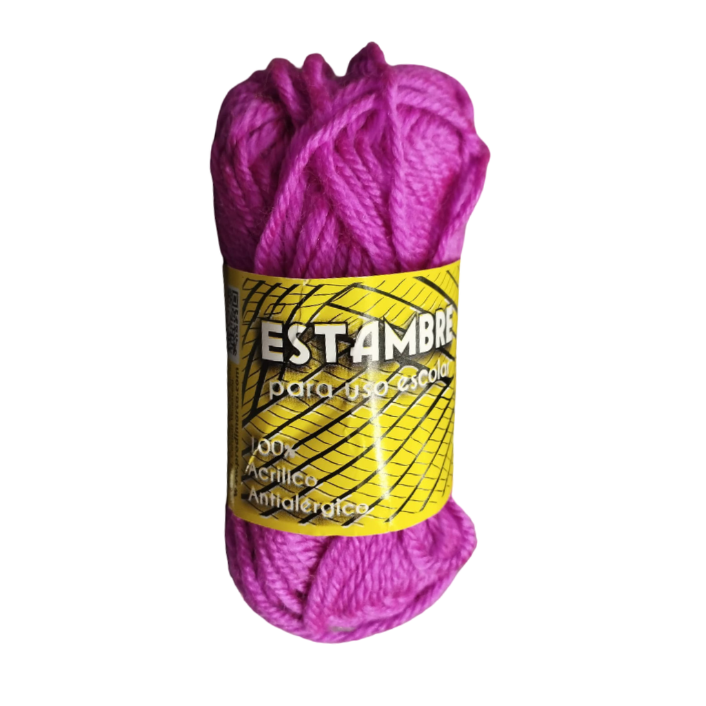 ESTAMBRE ESCOLAR FUCSIA MAGENTA - 12G
