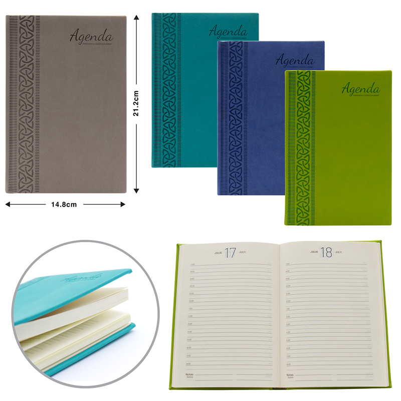 AGENDA PERMANENTE A5 - x200 HOJAS
