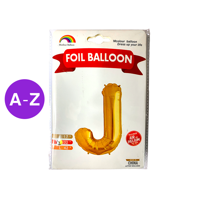 GLOBOS LETRAS TALLA 32 