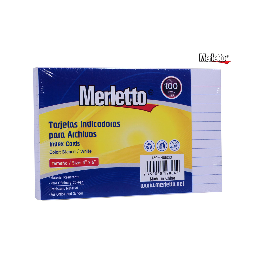 FICHAS  4X6