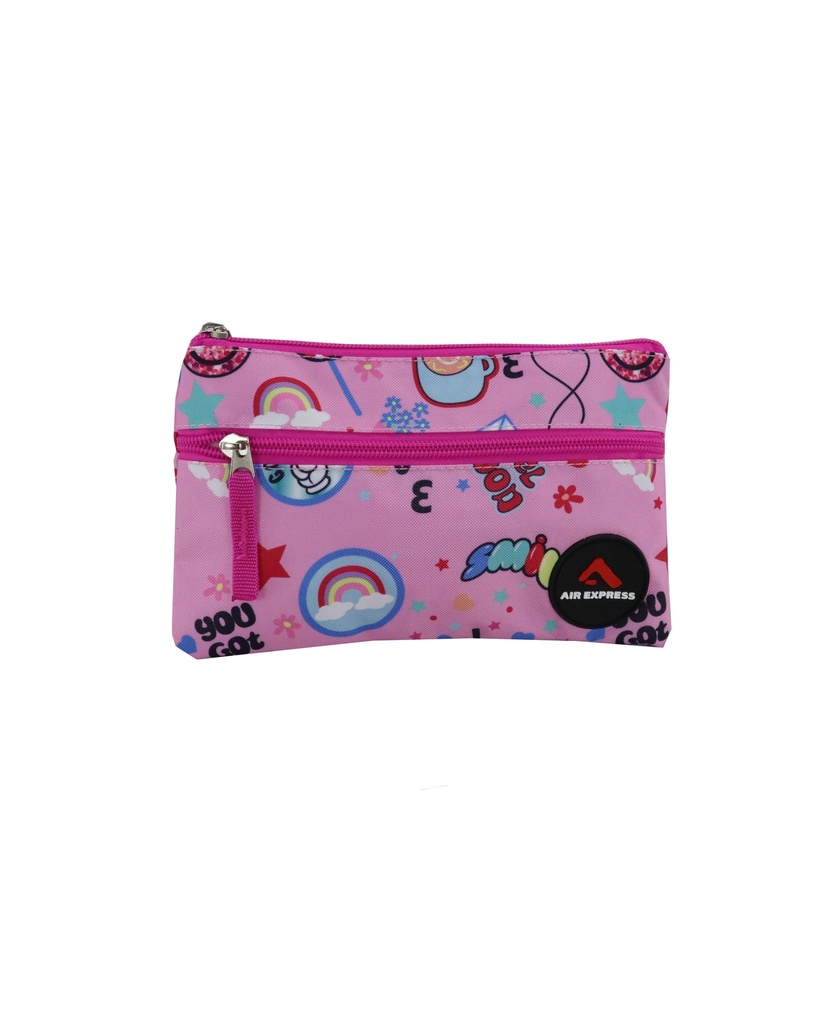 CARTUCHERA DOBLE BOLSILLO