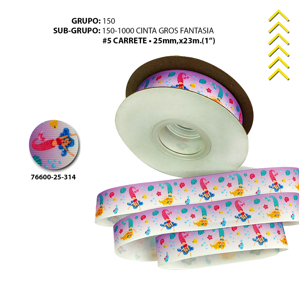 GROSS #5 FANTASIA - SIRENA FUCSIA/LILA