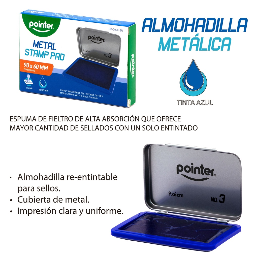 ALMOHADILLA DACTILAR