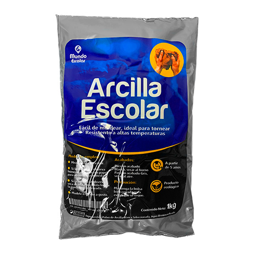 ARCILLA ESCOLAR 1KG