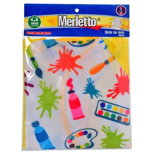 BATA DE ARTE 4 A 6 AÑOS