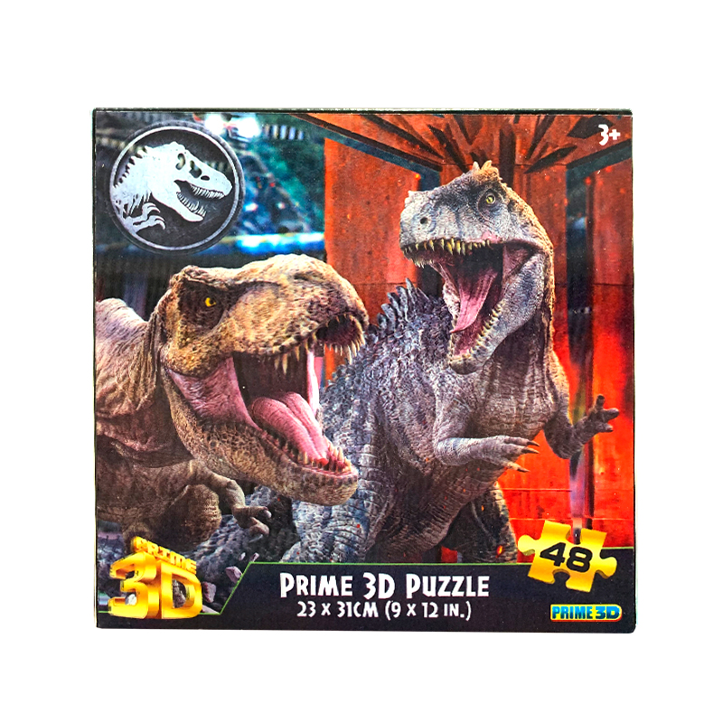 ROMPECABEZAS INFANTIL x48PZAS - JURASSIC WORLD 3D 23x31Cm