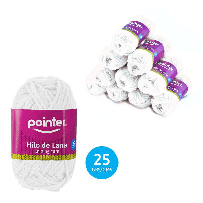 ESTAMBRE PARA MANUALIDADES BLANCO - 25GRS