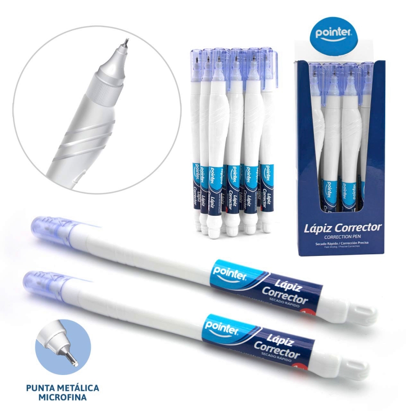 CORRECTOR LIQUIDO TIPO LAPIZ - 4ML