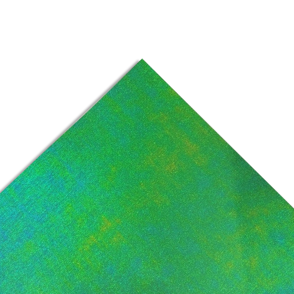 CARTULINA IRIDISCENTE PERLADA SEDA VERDE 300GR - 50x70CM