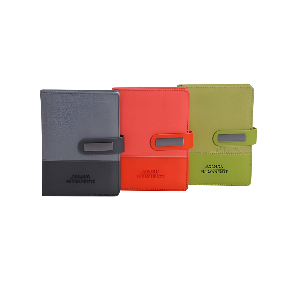 AGENDA PERMANENTE A6 PAPEL BLANCO 196 PAGINAS 10.7x14.6