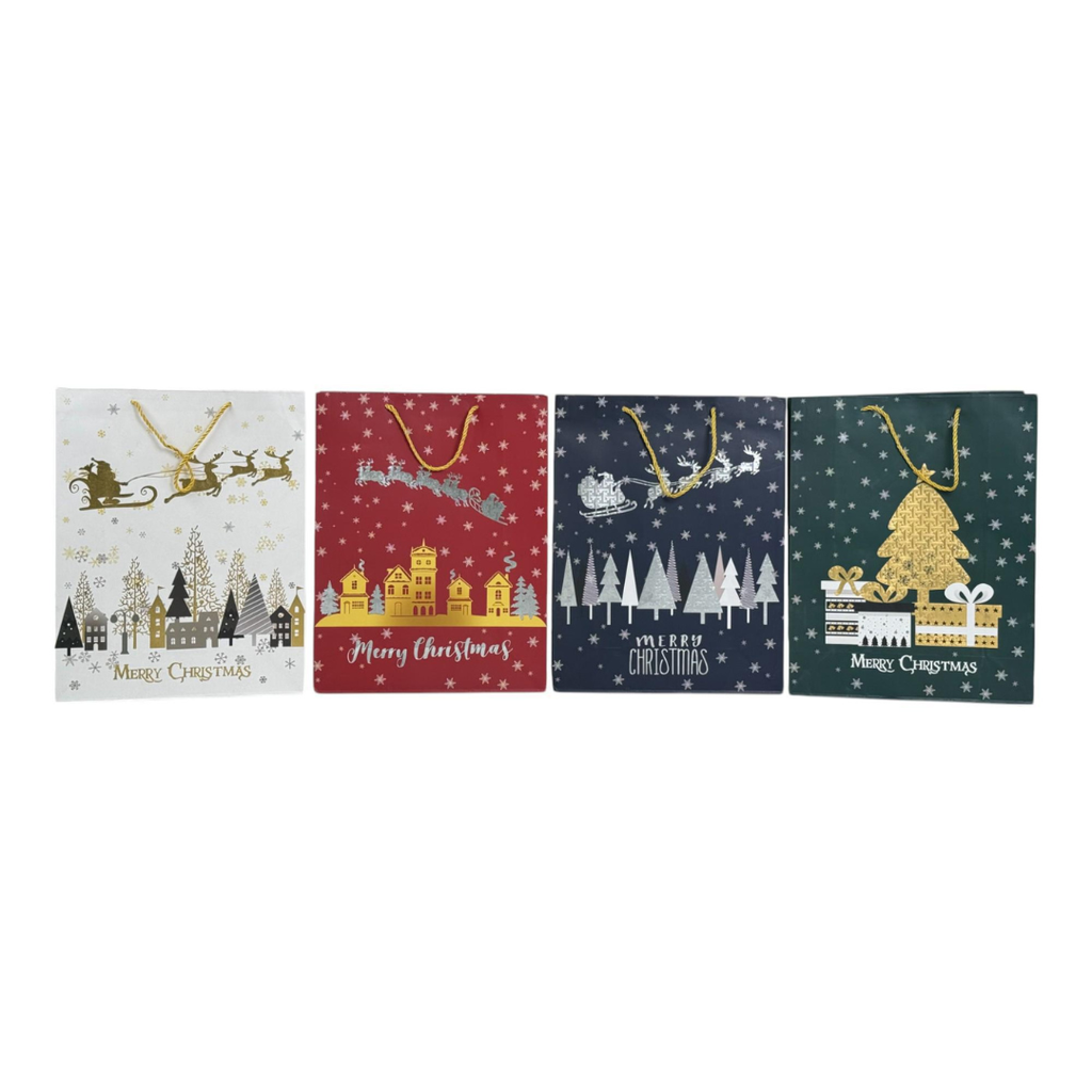 BOLSA DE REGALO GRANDE NAVIDAD 31x42x12 31x40x12